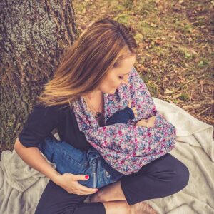 Echarpe d'allaitement Laeti't Créas accessoires mode et beauté parents enfants